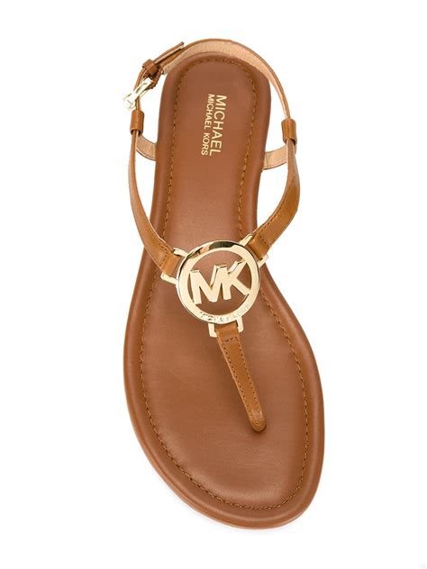 michael kors sandals outlet online|michael kors flat sandals sale.